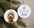 Pet Watercolor Memorial Ornament, Pet Portrait Watercolor, Pet Sympathy Gift, Pet Loss, Pet Bereavement Gift, Cat Loss Dog Loss Gift
