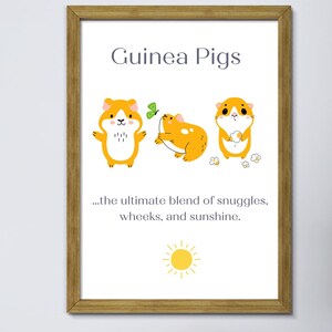 Cavia print, cavia cadeau, cavia aanwezig, cavia foto, cavia decor, cavia kunst