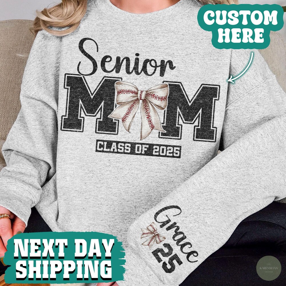 Family Baseball Sweatshirt, Coquette Baseball Sweatshirt, Sweatshirt For Mother'S Day, Baseball Lover Hoodie, Game Day, Mother'S Day Gift Bespoketshirt