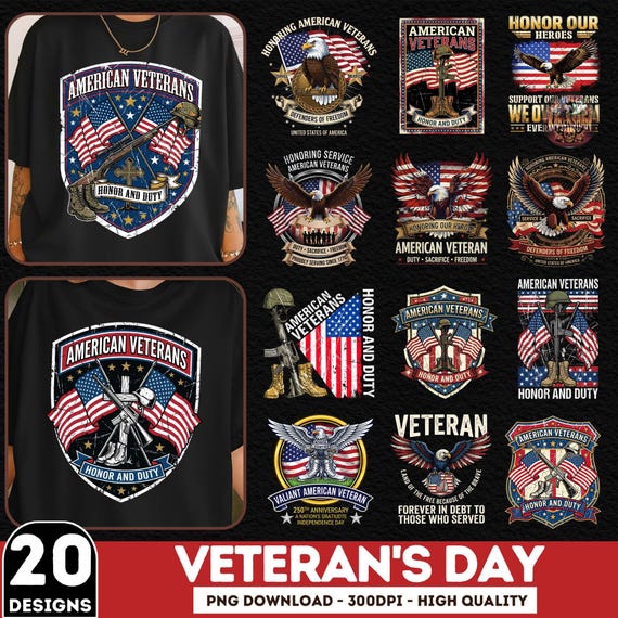 American Heroes Png Bundle, 20 PNG 250th Anniversary, Land Of Free Png, Veteran's Day Png, Freedom Png Bundle, Patriotic Png