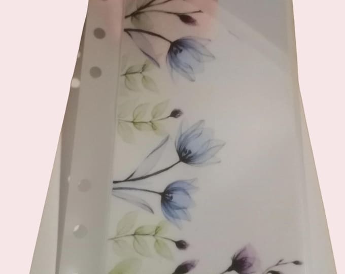 Vellum Tracker Envelopes – Double Pouch Cash Stuffing Binder Inserts