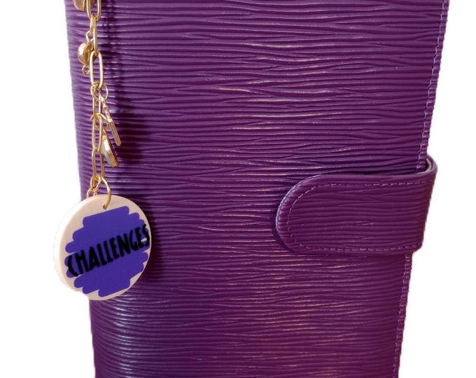 Villains challenge binder. includes 10 villain character themed challenges/games to keep your savings journey fun. all dice required incl