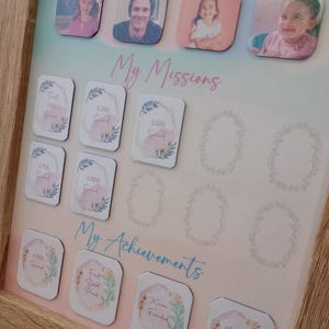 Savings motivation frame & magnet set | cash stuffing tracker | debt free journey | 1k savings challenge | gift idea