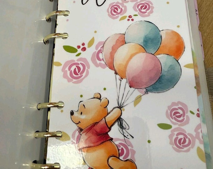 100 acre wood challenge binder. features 10 themed challenge games, double vellums and folding trackers.