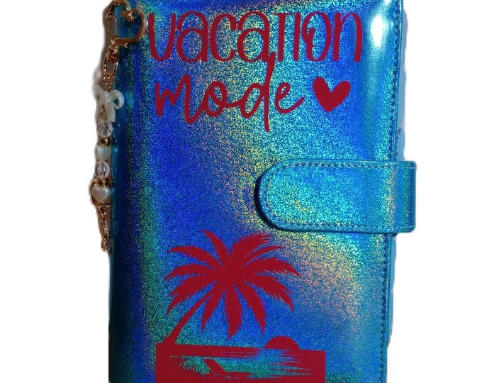 Holiday savings binder. choose your categories and savings amounts. incl up to 10 dashboards, double vellums, trackers, binder, and charm