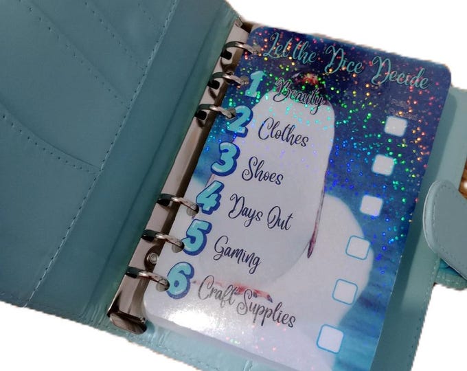 Perfect penguins challenge savings binder. 6 unique games to save over 800 in total. double pocket vellums in your choice of categories.