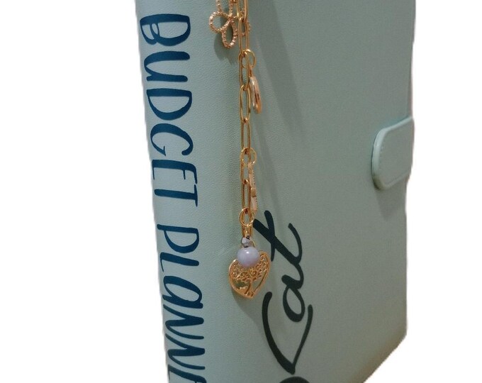 Personalised budget planner a5 with month by month tabs for income expenses budget meal planning shopping list & no spend challenges.