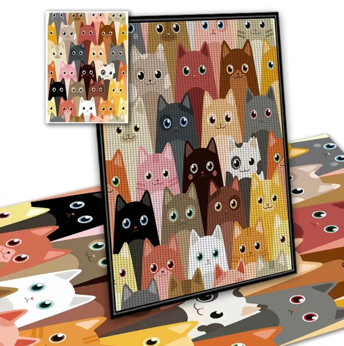Sparkly Selections Beginner Sparkly Cat Diamond Painting Kit