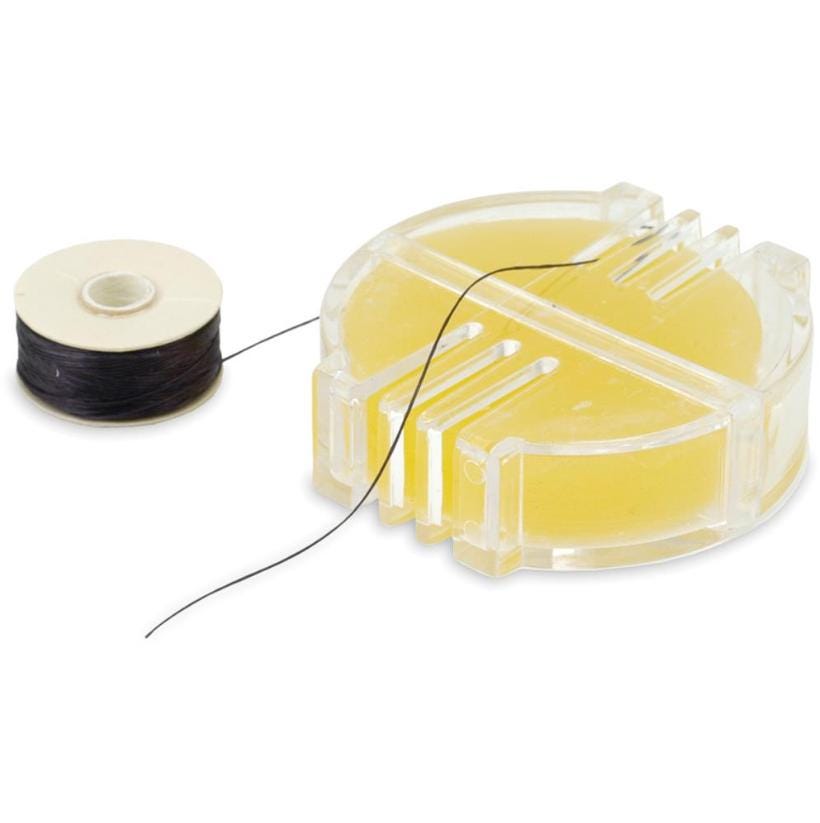 Beadalon Beeswax Thread Conditioner, Thread Wax, Knot and Fray Preventer