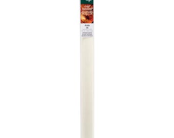 14 Count DMC Charles Craft Gold Standard Aida, 20in x 24in, Rolled, Box, Antique White, Off White, Cross Stitch Cloth Fabric