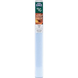 14 Count Charles Craft Gold Standard Aida Cloth Fabric, 15 in x 18 in, Rolled, Box, Light Blue, Pastel Blue, Baby Blue, Cross Stitch Fabric