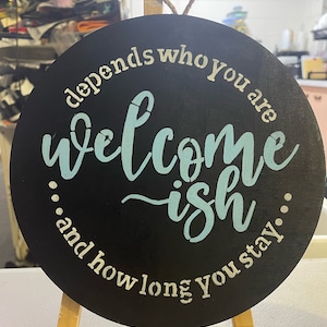 Welcome signs