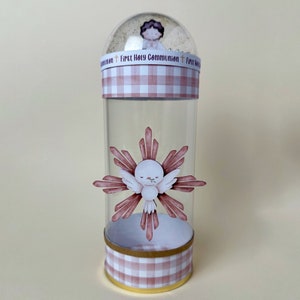 Baptism favor box | First Communion favor box | Baptism party decorations | Communion theme party | Religious decor