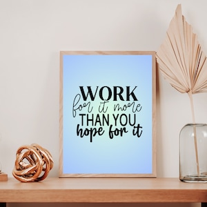 Inspirational Quotes | Printable Wall Art | Motivational Quotes | Motivational Wall Decor | Downloadable Art | Office Decor | Poster Art