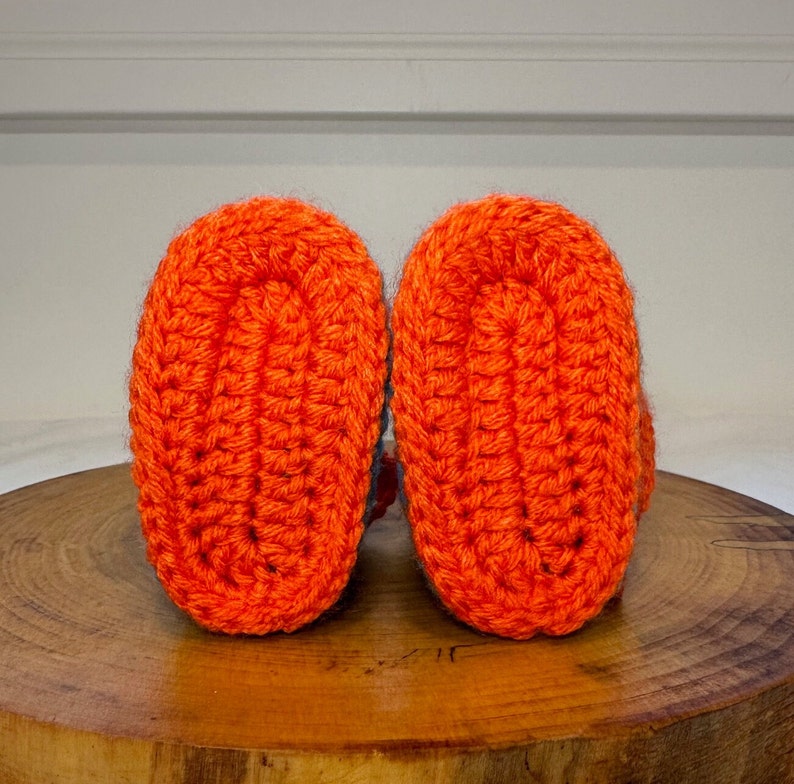 Miami Dolphins Crochet Baby Booties Shoes Slippers Boots, Newborn3