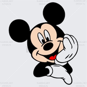 Mickey SVG, Mickey hand SVG, Instant Download, Silhouette cameo, shirt design, cartoon SVG, overzicht SVG, EPS
