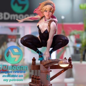 Gwen Stacy v2 Spiderwoman figure scale 1/10-1/4 hand painted