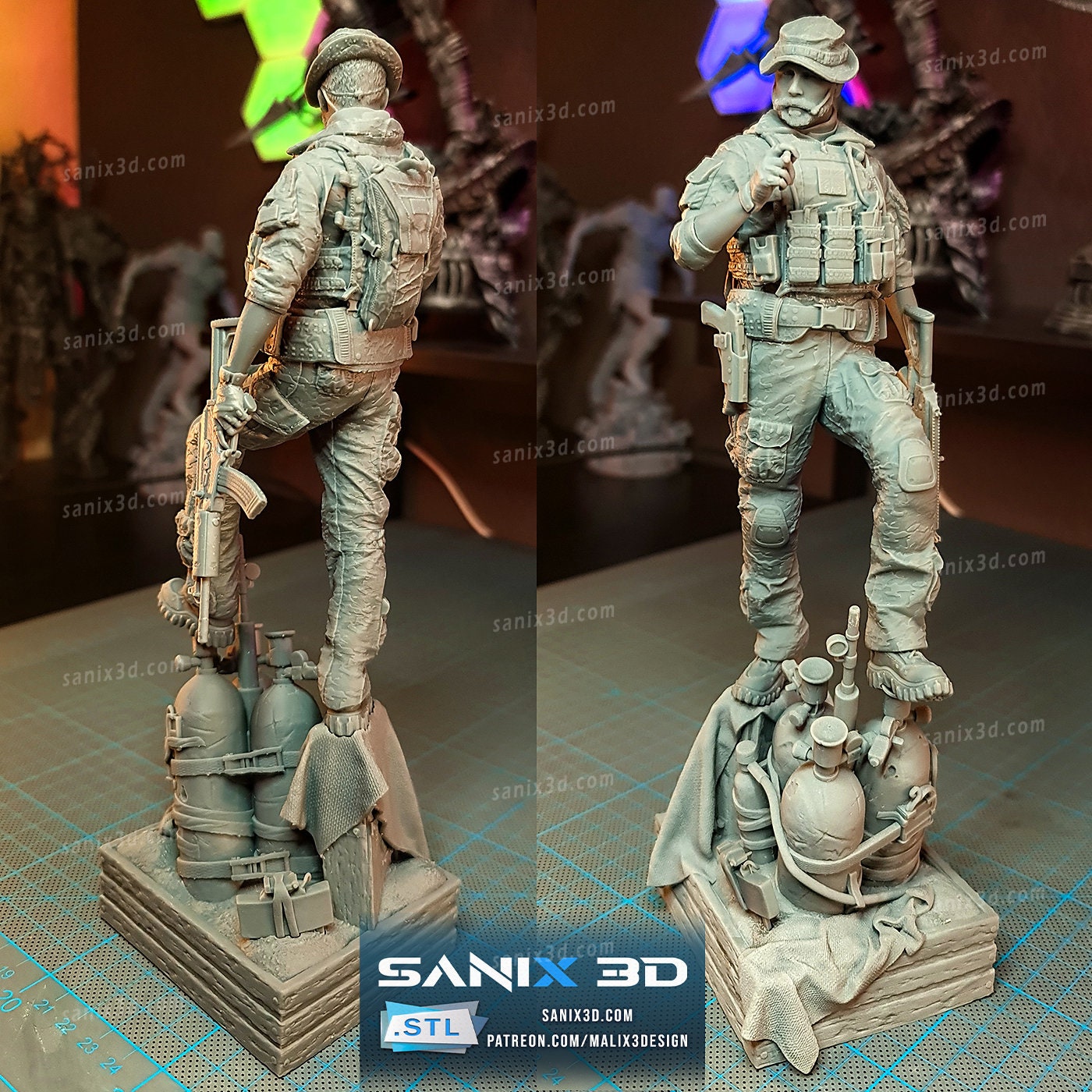 PRICE Cod Fanart Figure Scale 1/4-1/10 - Etsy