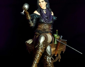 Yennefer the Witcher funart Scale 1/4-1/10