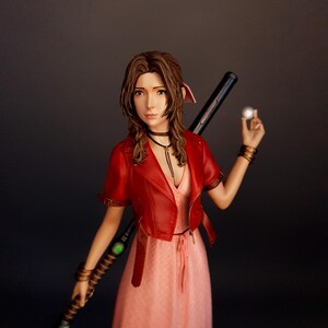 Figura fanart di Aerith in scala FF 1/10-1/4