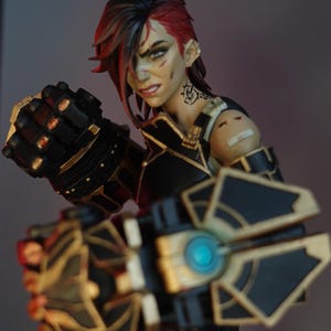 Vi Arcane funart figure scale 1/4-1/10