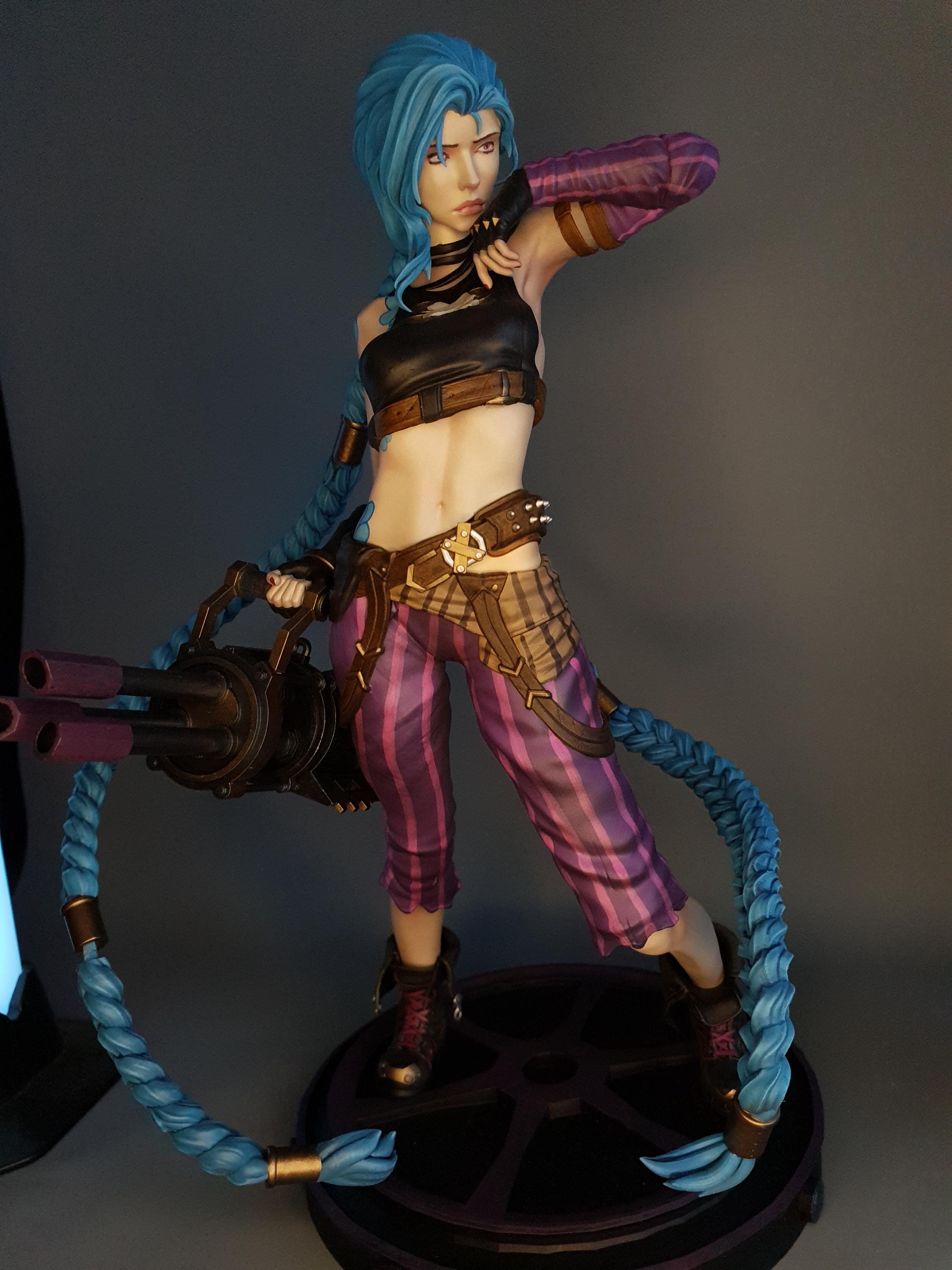Figure Jinx V4 Arcane Fanart Scale 1/4-1/10 - Etsy
