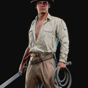 Indi v2 fanart figuur Schaal 1/4-1/10