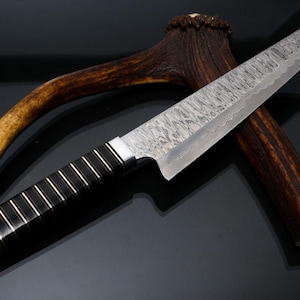 Hand Forged Damascus Stainless Steel Kiritsuke Chef knife/ VG-10 Hammered Damascus Stainless Steel Knife / 67 Layers Damascus  Kitchen Knife