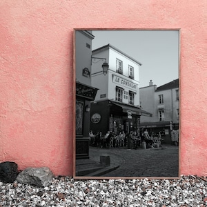 Montmartre Paris - Photography - Black and White