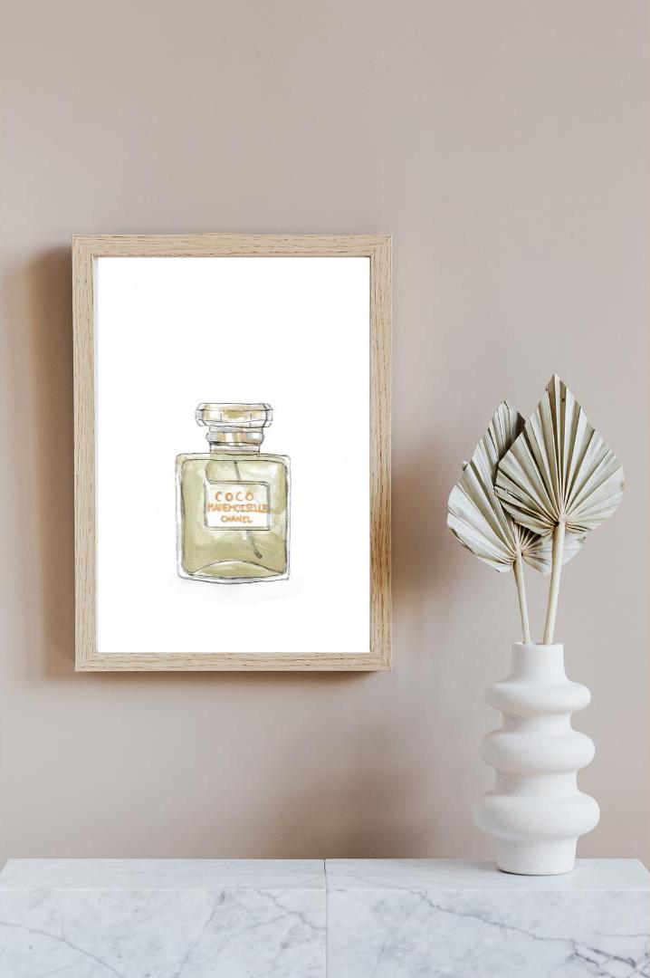 Coco Mademoiselle 水彩画 Coco Mademoiselle Art - Etsy