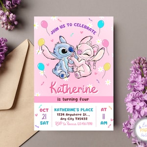 Faire-part d'anniversaire point et ange, faire-part d'anniversaire point personnalisé, faire-part d'anniversaire point, point et faire-part ange