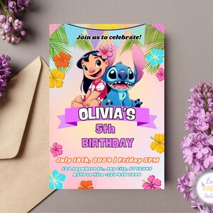 Invitation personnalisée de fête d'anniversaire de point et d'ange, invitation d'anniversaire de point, invitation d'ange pour des enfants, carte d'anniversaire de point