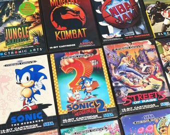 Sega Megadrive pick a game PAL