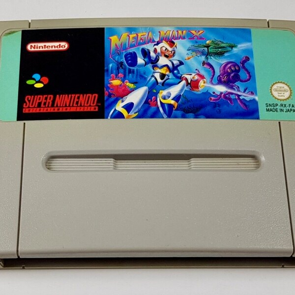 Jeu Mega Man X Sur Super Nintendo (USA) – Bon État