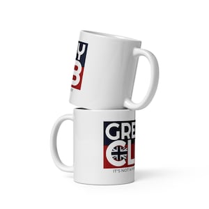 White Glossy Grenny Club &quot;Flag&quot; Mug