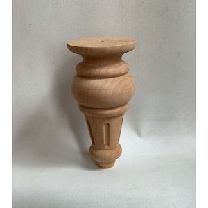 Furniture leg wood Bed feet Sofa leg wood Coffee table leg Wooden leg Farmhouse table leg Bed leg wood Wood turned feet Turned wood leg
