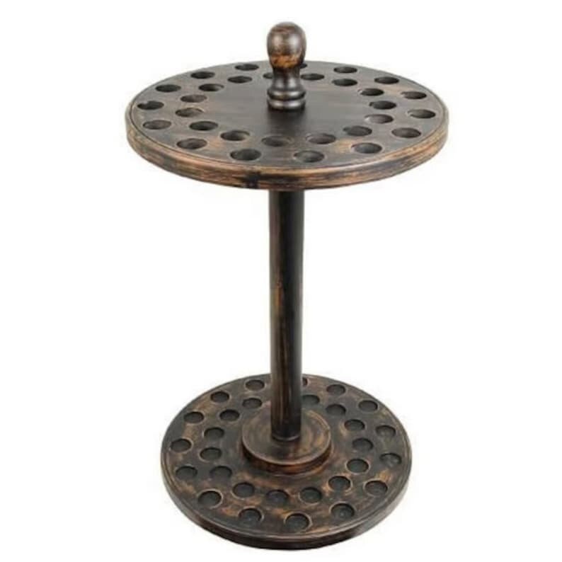 Walking Wood Cane Stand Rack for Canes Sticks Golf Storage Clubs