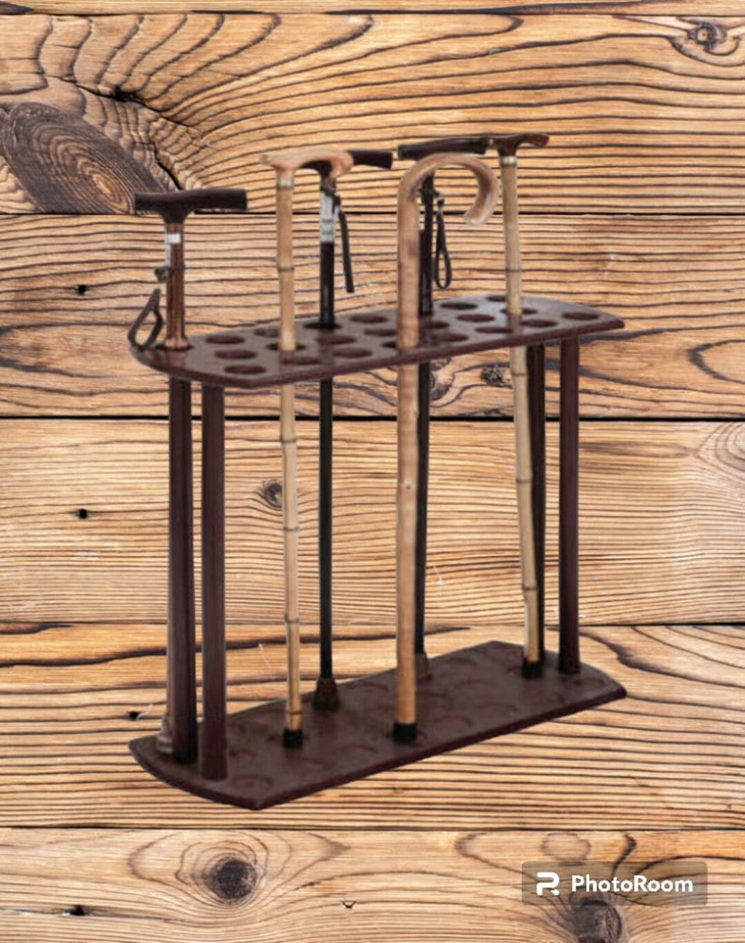Stand for Canes Wooden Stand Umbrella Stand Walking Stick Storage Rack