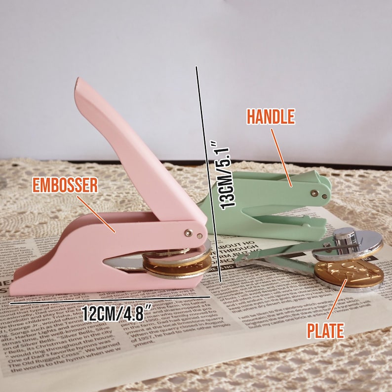 TOP Seller-personalized Ex Libris Book Embosser | Custom 