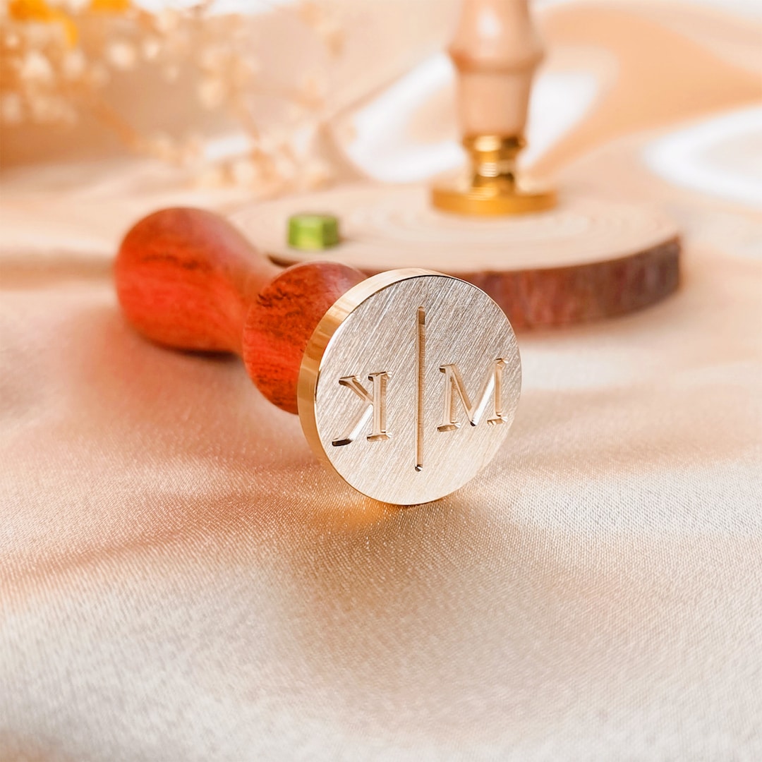 Custom Logo Wax Seal Stamp Kit for Wedding / Custom Any Logo / Custom