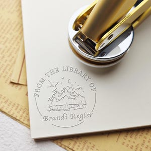 Timbro per libri personalizzato, timbro personalizzato dalla biblioteca del libro, regali per gli amanti dei libri, timbro per biblioteca, regali per gli amanti dei libri