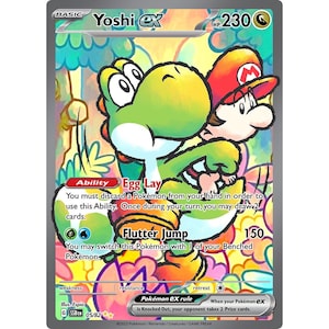Smashcards - Yoshi Ex - Etsy