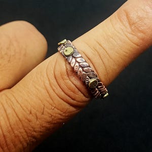 COPPER RING/ Engagement Ring/ Handicraft Copper Ring/ Dainty Copper Wire Ring/Promise Ring/ Pure Copper Ring/ Healing Copper Ring/ Wire Ring