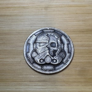 Every day carry challenge coin, golf ball marker, Sci FI Empire movie coin