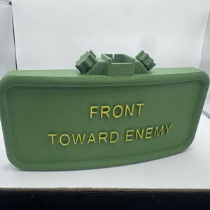 Claymore Mine Replica Trailer Hitch Cover (3D Printed in PETG Carbon Fiber Reinforced)