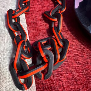 Oversized Custom Color Chain - Etsy