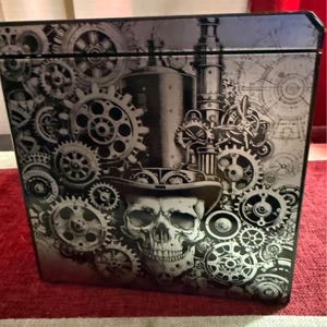 Mini toolbox Harbor Freight or Kobalt Customized mini toolbox Steampunk sides