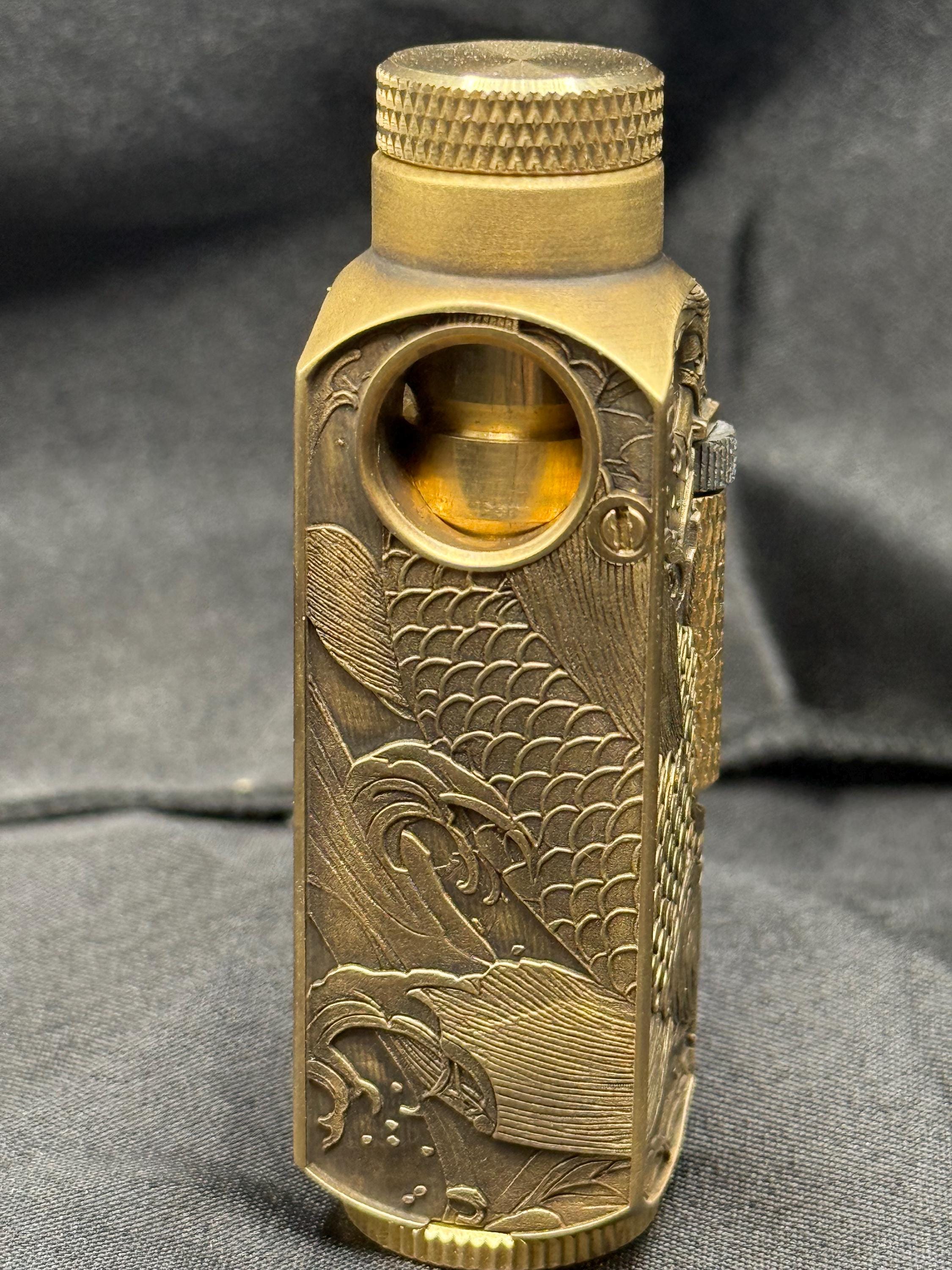 ガラス　パイプ　レトロ　ビンテージ Color Changing Hand Glass Pipe ガラスパイプ - パイプミュージアム