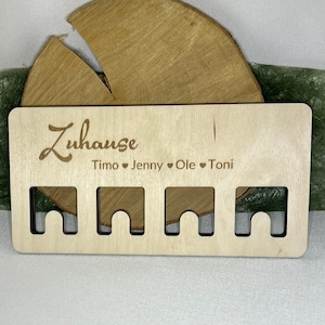 Conjunto de porta-chaves de modelo de arquivo cortado a laser porta-chaves svg xcs