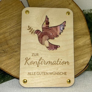 Carte cadeau en argent pour confirmation, modèle de fichier de traceur découpé au laser svg, xcs